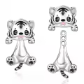 wholesale 925 Sterling Silver Tiger Cub Stud Earrings Wholesale for Girls and Women - Hypoallergenic s-0-0