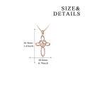 wholesale 925 Sterling Silver Celtic Knot Cross Infinity Love Heart Pendant Necklace-0-23