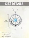 wholesale Sterling Silver Compass Necklace I d Be Lost Without You Love Gift for Wife Girlfriend Her Anniversary Birthday-0-34