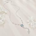 wholesale 925 Sterling Silver Abalone Shell Virgin Mary Crucifix Rosary Chain Pendant Necklace for Women-0-3