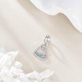 wholesale 925 Sterling Silver Heart-Shaped Swimming Nurse Charm Bracelet Sport Nurse Graduation  for Women-0-3