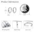 wholesale 925 Sterling Silver Twist Hoop Earrings-0-3