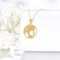wholesale 14K Gold Tree Of Life Pendant Necklace s For Women-0-2