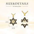 wholesale Gold Star Of David Necklace 925 Sterling Silver Cross/lion/eagle/dragon/phoenix/celtic Knot Pendant Jewish Jewelry Christmas Gifts For Men Women -0-1