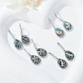 wholesale 925 Sterling Silver Earrings Wholesale With Abalone Shell And Sea Turtle Design-0-5