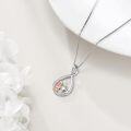 wholesale 925 Sterling Silver Infinity Sister Forever My Friend Pendant Necklaces Gifts for Women-0-1