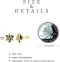 wholesale 925 Sterling Silver Celtic Star Earrings-0-2