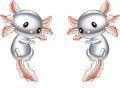 wholesale 925 Sterling Silver Axolotl Stud Earrings - Unique Gift for Her-0-0