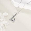 wholesale 925 Sterling Silver Viking Axe Pendant Necklace Thor Hammershead Weapon Jewelry-0-3