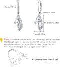 wholesale 925 Sterling Silver Hypoallergenic Dangle Horse Head Drop Earrings for Women-0-4