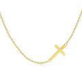 wholesale 14k Gold Chain With Anchor Pendant Simple Elegant Design-0-0