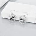 wholesale TOUPOP Panda Gifts For Women Panda Earrings S925 Sterling Silver Panda Dangle Drop Hook Earrings Panda Dangle Earrings Panda Earrings For Panda Lover Women Daughter Birthday Panda Gifts (giant Pandas Earrings) -0-3