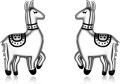 wholesale 925 Sterling Silver Llama Stud Earrings - Adorable Animal Gifts for Women & Girls-0-0