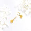 wholesale 14K Gold Filigree Round Drop Earrings for Women - Trendy s-0-4