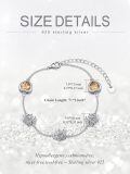 wholesale 925 Sterling Silver Bracelet With Heart And Flower Charms-0-1