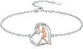 wholesale 925 Sterling Silver Sportswoman Tennis Bracelet Gift for Women Girls-0-0
