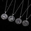 wholesale 925 Sterling Silver Aries Zodiac Sign Pendant Necklaces for Women Astrology s-0-5
