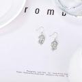 wholesale 925 Sterling Silver Jellyfish Dangle Earrings with Cubic Zirconia Stones for Girls and Teenagers-0-5
