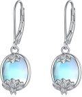 wholesale 925 Sterling Silver Labradorite Drop Earrings with Leverbacks-0-1