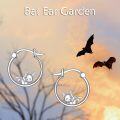 wholesale 925 Sterling Silver Bat Huggie Hoop Earrings Gift for Women and Girls-0-5