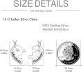 wholesale 925 Sterling Silver Mother-Daughter Puzzle Heart Necklaces Gift Set-0-2