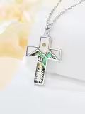 TOUPOP Sterling Silver Mustard Seed Pendant Faith Necklace-0-1