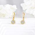 wholesale 14K Gold Diamond Drop Earrings for Women - Elegant s-0-3