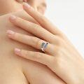 wholesale Sterling Silver Adjustable Ring for Women Fashion Jewelry Gift for Wife Darling-0-4