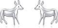 wholesale 925 Sterling Silver Donkey Stud Earrings for Women - Cute Animal  Idea-0-0
