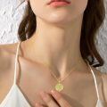 wholesale 925 Sterling Silver Tree Of Life Pendant Necklace Wholesale With Green Gemstone-0-93