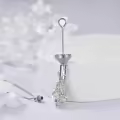 TOUPOP Sterling Silver Crystal Tree Of Life Cremation Urn Necklace-0-4