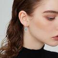 wholesale Sterling Silver Turquoise Dangle Earrings Boho Victorian Jewelry Gifts-0-16