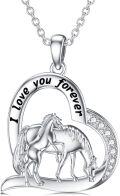 wholesale 925 Sterling Silver Elephant Tree of Life Pendant Necklace - Cute Family s for Mom & Daughter-0-0