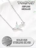 wholesale 925 Sterling Silver Airplane Charm Anklet For Women-0-2