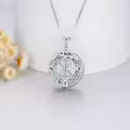 TOUPOP Sterling Silver Celtic Knot Compass Necklace For Women Gifts-0-4