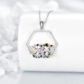 wholesale 925 Sterling Silver Cow Pendant Necklaces for Women Girls s-0-2
