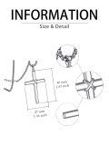 TOUPOP Sterling Silver Stainless Steel Cross Pendant Necklace-0-1