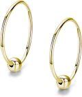 wholesale Gold 925 Sterling Silver Small Ball Studs Minimalist Hoop Earrings for Women - Hypoallergenic Jewelry Set of 6 Pairs-0-3