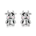 TOUPOP Sterling Silver Moonstone Earrings For Women Drop Stud Animal Jewelry Gifts-0-0
