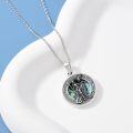 wholesale 925 Sterling Silver Athena & Poseidon Necklace - Greek Mythology  for Him Her-0-2