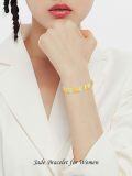 wholesale 18kt Gold Plated Sterling Silver Jade Bracelet for Women Fine Jewelry Gift-0-29