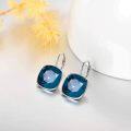 wholesale Sterling Silver Austrian Crystal Hypoallergenic Leverback Earrings Women s Gift-0-39