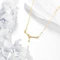 wholesale 14k Solid Gold Zodiac Constellation Necklace Pendant for Women s-0-2