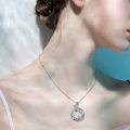 wholesale 925 Sterling Silver Dragonfly/Butterfly Pendant Necklace with Crystal Birthdays Christmas Gifts for Women-0-5