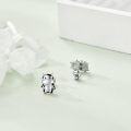 wholesale 925 Sterling Silver Cow Stud Earrings - Adorable Farm Animal  for Her-0-2
