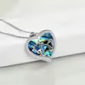 TOUPOP Sterling Silver & Stone Cow Necklace Gifts for Women Girls-0-5