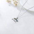 wholesale 925 Sterling Silver Mama Bear & Cub Pendant Necklaces for Mom Gifts Mothers Day Jewelry-0-2