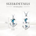 wholesale Anchor Necklace 925 Sterling Silver Nautical Pendant Jewelry Sailor Gifts For Women -0-4