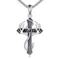 wholesale 925 Sterling Silver Cross Necklace-0-0