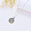 wholesale 925 Sterling Silver Dolphin Mother & Child Pendant Necklaces for Women Girl's Gift Jewelry-0-4